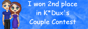 2nd Place - Couple Contest